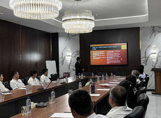 В Карши успешно прошли тренинги для линейного персонала гостиниц